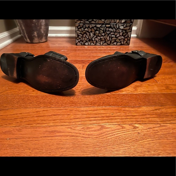 Frye 76871 Phillip Harness Black Leather Pull On Moto Boors - Picture 9 of 11